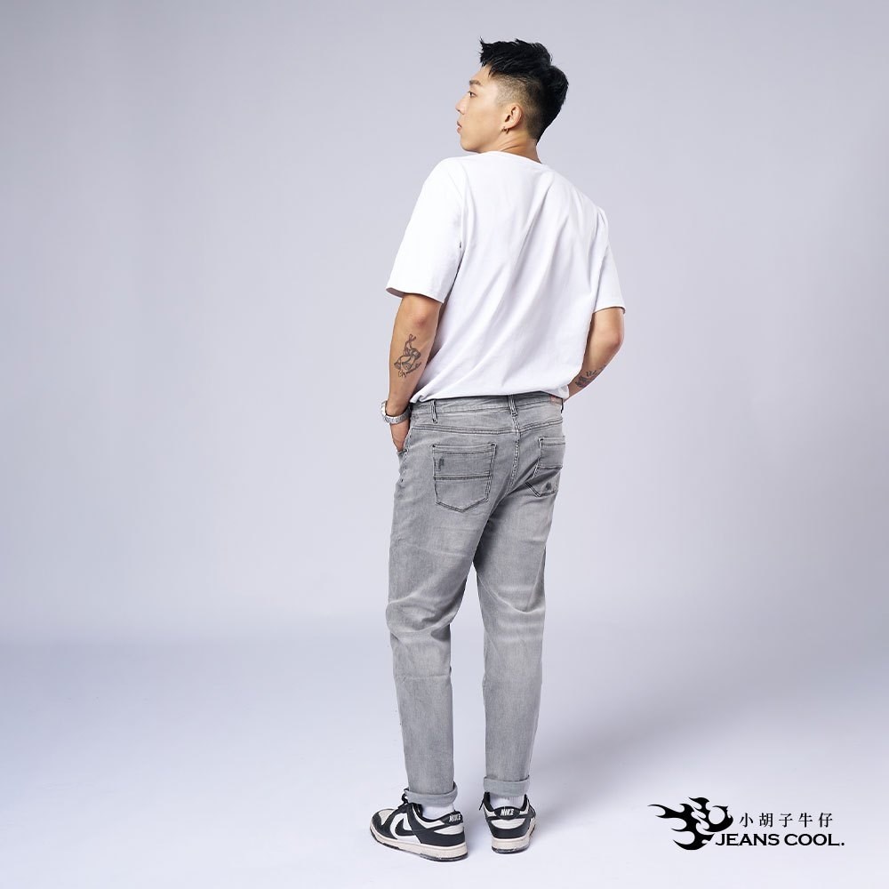 涼夏寬版率性鬆緊牛仔褲 男友褲 懷舊刷色【2788 2789】