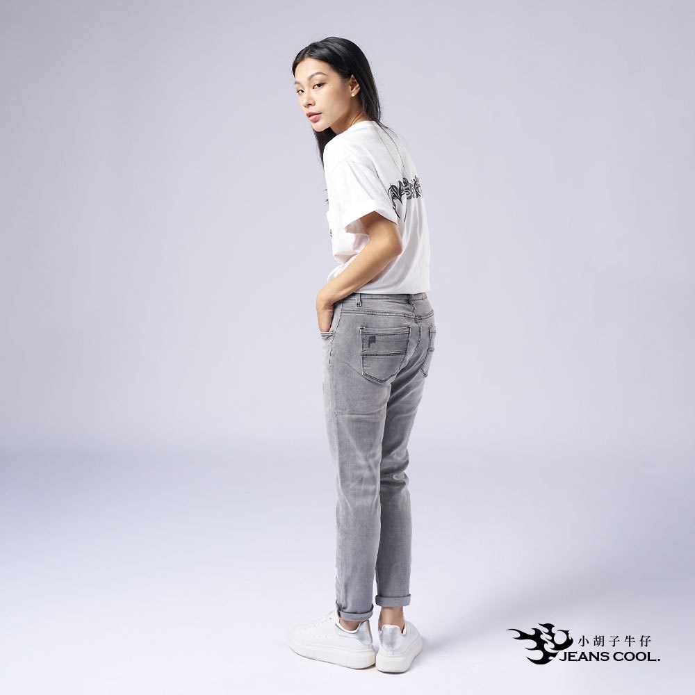 涼夏寬版率性鬆緊牛仔褲 男友褲 懷舊刷色【2788 2789】
