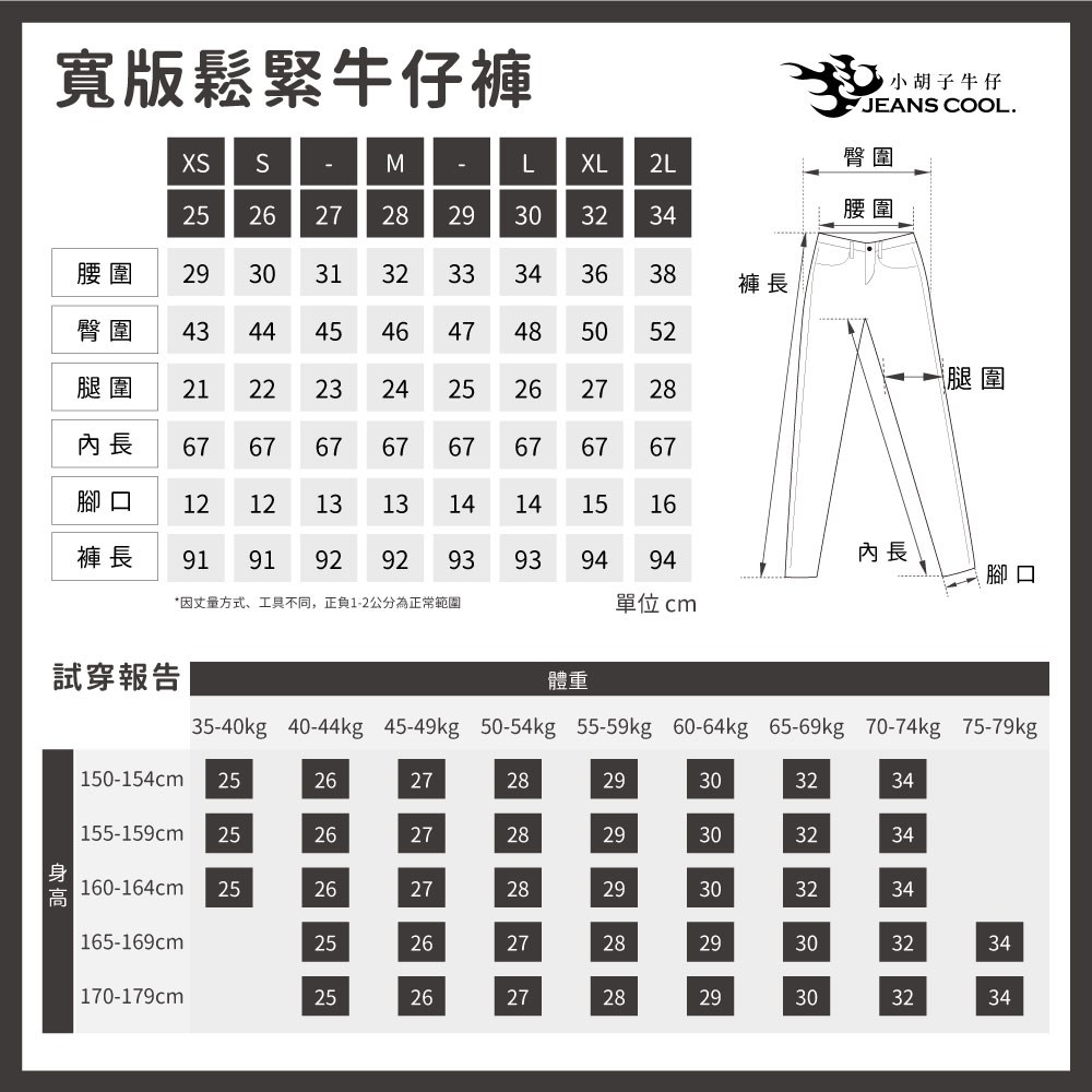 涼夏寬版率性鬆緊牛仔褲 男友褲 懷舊刷色【2788 2789】