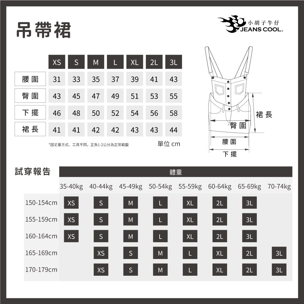 學院風牛仔背帶裙 吊帶裙 素丹寧超百搭【19889】
