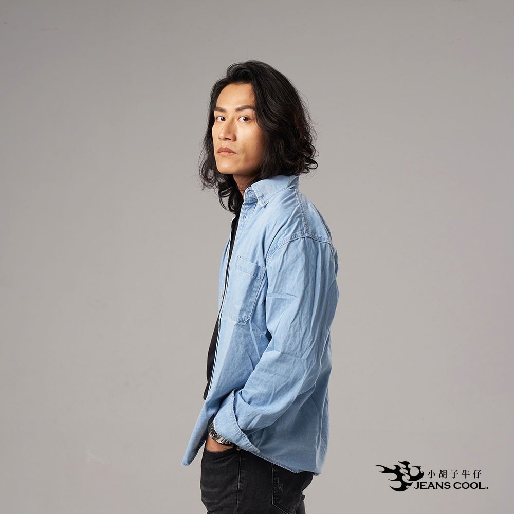 牛仔襯衫 日系薄料牛仔襯衫 透氣不悶熱 輕鬆休閒【601/602】